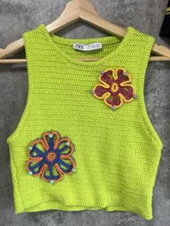 試着のみZARA 　アメスリ　ニット　トップス