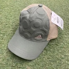 adidas メッシュキャップ カーキ　FREEサイズ　54〜57cmのサムネイル