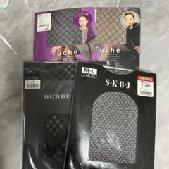 ストッキング 4点セット M-Lサイズ Tuché BURBERRY