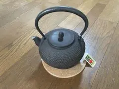 竜也作　 繰口柚子あられ 鉄瓶　１.６Ｌ 竜也作 繰口柚子あられ 鉄瓶 1.6L - メルカリ