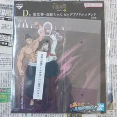 一番くじ　呪術廻戦　D賞　東堂葵·高田ちゃん ビッグアクリルスタンド
