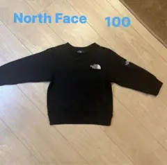 THE NORTH FACE スクエアロゴ トレーナー 100