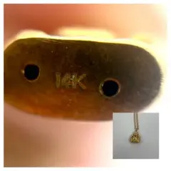 り*ん様 売り切り 14K刻印ネックレス 総重量6.83g/トップ重量1.58g