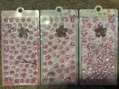 お得☆土日限定☆桜の花デザイン 3セット　ボンボンドロップシール　入学祝