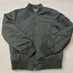 UNIQLO MA-1ジャケット Lサイズ　カーキ