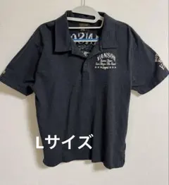 VANSON バンソン　ダークグレー ポロシャツのサムネイル