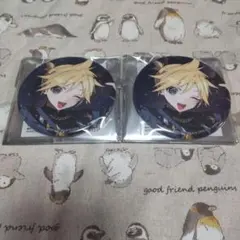 プロセカ　あんスタ　鏡音レン　缶バッジ　キーホルダー