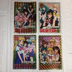 美少女戦士セーラームーン　トレーディングカード■4枚セット