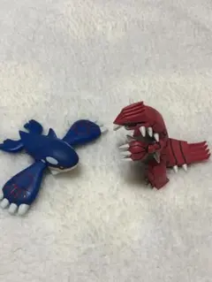 ポケモンキッズ 指人形 ソフビ ゲンシカイオーガ ゲンシグラードン