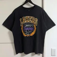 レイカーズ 90s古着 Tシャツ USA製 NBA バスケ