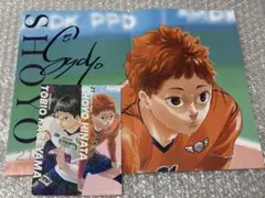 日向翔陽 影山飛雄 ポスター ステッカーセット