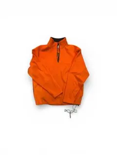 OLD NAVY オレンジ ハーフジップ フリース L