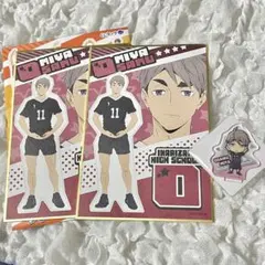 ハイキュー！！　宮治　グッズセット　ミニ色紙　アクリミニ