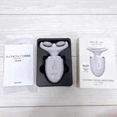 【8月16日まで出品】and us ネック＆フェイス美顔器 本体のサムネイル