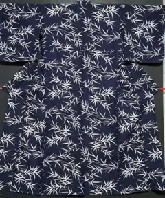 セール30%off‼　綿絽！モノトーン 単衣アンティーク着物 手縫い仕立て