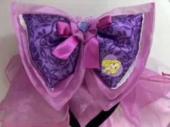 ディズニー　カチューシャ　ラプンツェル　ヴェール付き