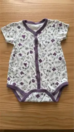 【美品】zuppa di zucca ロンパース 花柄 S(70-80)のサムネイル