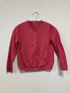 UNIQLO ユニクロ　カーディガン　ピンク　130cm
