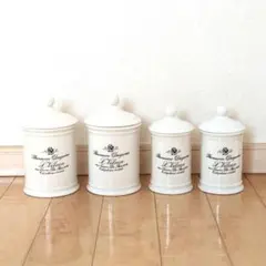 陶器製キャニスター 2個セット - メルカリ