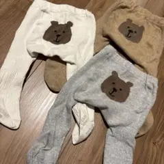 ベビータイツ 3色セット 0-12ヶ月　GAP