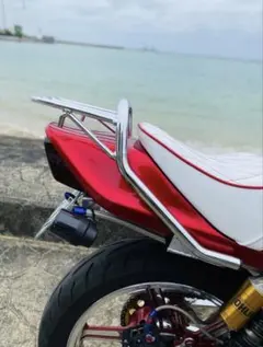 cbx400f 大川製三段シート 55cm - メルカリ