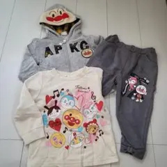 アンパンマン フード付きパーカーセット 95cm