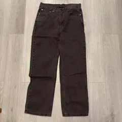 Levi's 565 デニムパンツ 赤紫W32 L32