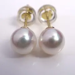 あこや真珠 ピアス あこやパール ピアス アコヤパール オーロラ系 02