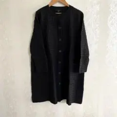 美品　COS ロングカーディガン　コート　ジャケット　黒　M