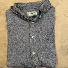 Crocodile ボタンダウンシャツ ネイビー系