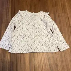 プチバトー★長袖Tシャツ 24m/86cm★花柄
