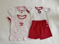 しまむら　anna micorrid Tシャツ スコート4点 まとめ売り