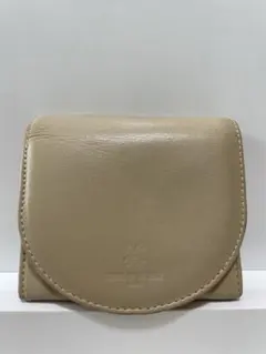 COMME CA DU MODE コムサデモード　財布 ベージュ オレンジ