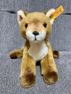 新品同様　シュタイフ　赤ちゃんキツネ　フォクシー　ぬいぐるみのサムネイル