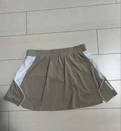 Admiral テニススカート ベージュ/ホワイト