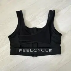 FEELCYCLE フィールサイクル　スポーツブラ M ブラック FEELCYCLE フィールサイクル スポーツブラ M ブラック 成型ブラ