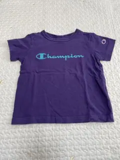 Champion 紫 Tシャツ 120