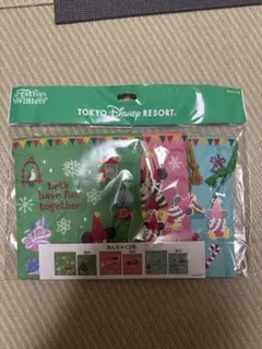 ディズニー　リルリンリン　クリスマス　巾着