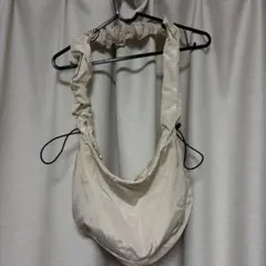 フリークスストア　ギャザーショルダーバッグ　アイボリー　ホワイト　白