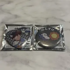 ナンジャタウン　ハート缶バッジ　ミニゲーム　C賞 土井半助　忍たま乱太郎