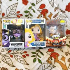 ファンコ　ポップ　コスビ　ノウズモア　ラプンツェル　ウッディ　フォーキー