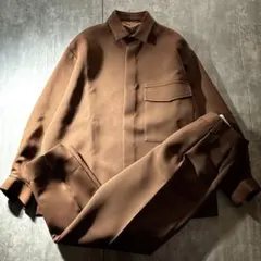 TOMORROWLAND セットアップ　ポリエステルアセテート シャツ　パンツ