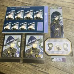 ツイステ　アズール　ブルームバースデー　証明写真　ぱしゃっつ　箔　特典　他セット