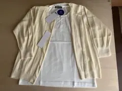 カーディガン(七分袖)とタンクトップのサムネイル