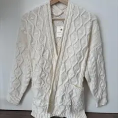 earth music&ecology カーディガン　アイボリー　タグ付き