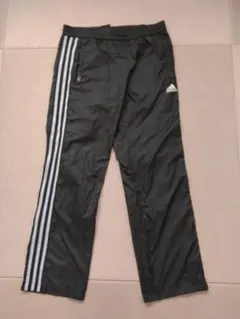 adidas 黒 トラックパンツ 3本ライン Y2K 00S