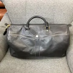 Dunhill ダンヒル オールレザー ボストンバッグ ハンドバッグ