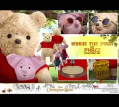【美品】 『プーと大人になった僕』　プー＆ピグレット（２体セット）　ホットトイズ