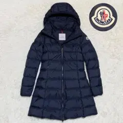 ✨未使用級✨モンクレール 軽量ダウンコート GIE 2way ネイビー 1