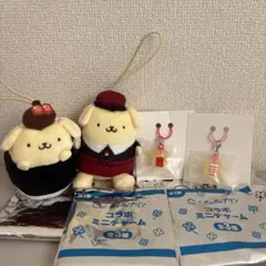 ポムポムプリン スシロー コラボ マスコット ミニチャーム　まとめ売り